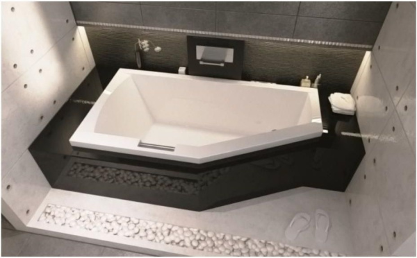 Акриловая ванна с ножками Riho Geta 170x90 R BA8800500000000