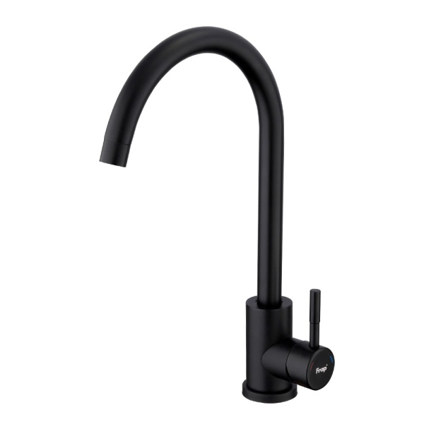 Смеситель для кухни FRAP F40899-4, черный