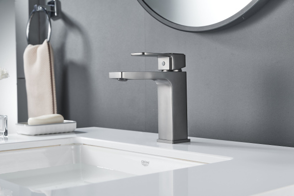 Смеситель для раковины Shevanik S9701T, оружейная сталь