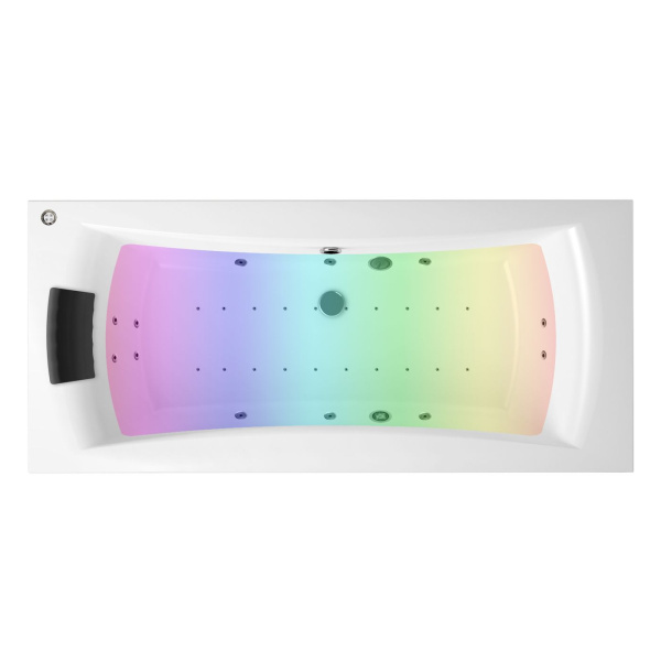 Гидро-аэромассажный комплект с хромотерапией 6 в 1 Lavinia Boho Evan 36317HAC