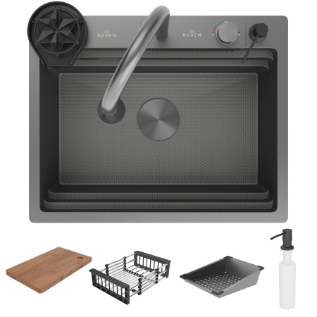 Кухонная мойка RoxenBath Stage Plus 60-BS