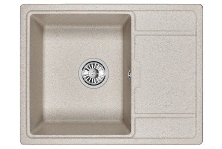 Мойка для кухни Granula 6503 пирит, 65х50 см, прямоугольная