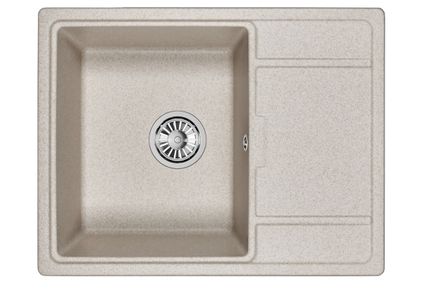 Мойка для кухни Granula 6503 пирит, 65х50 см, прямоугольная
