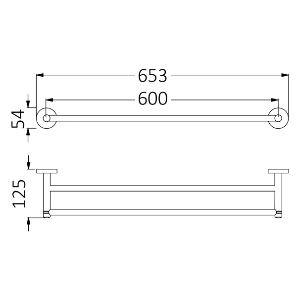 Полотенцедержатель TIMO Saona 13056/00, хром