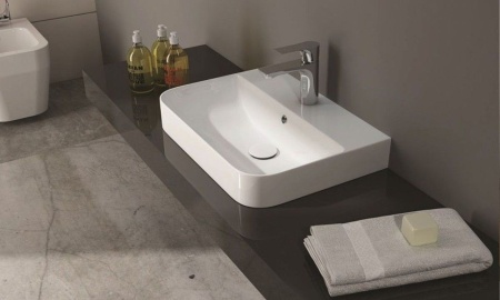 Раковина ISVEA Sott'Aqua накладная 571*436*171 1 цвет белый 10SQ50057SV