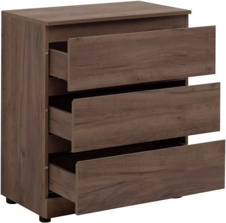 Комод Aquanet Сканди 700x400 Дуб крафт (3 ящика)
