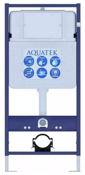 Комплект инсталляции с унитазом AQUATEK ВЕГА