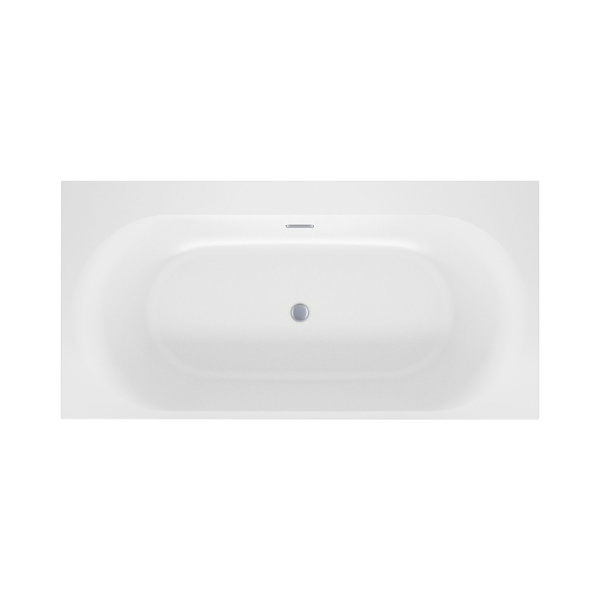 Акриловая ванна в наборе 4 в 1: встраиваемая ванна, слив-перелив, ножки, подголовник Wellsee Dream For More 20216817R