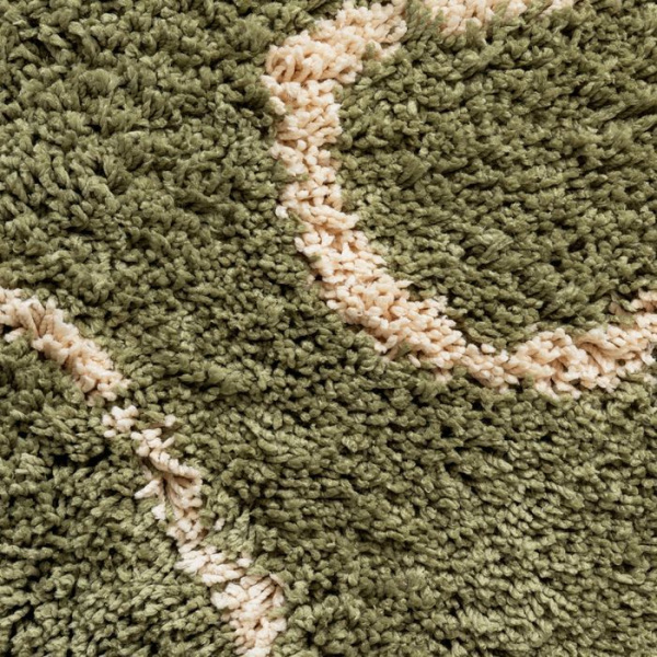 Коврик для ванной комнаты IDDIS Flower Lace 60х90 см микрофибра green 412M690I12