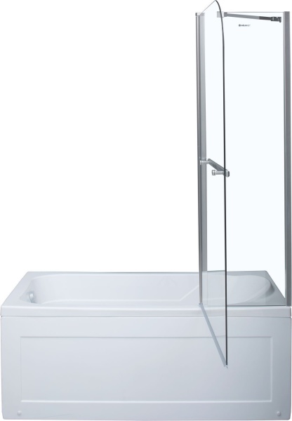 Шторка для ванны Aquanet SG-1200, прозрачное стекло