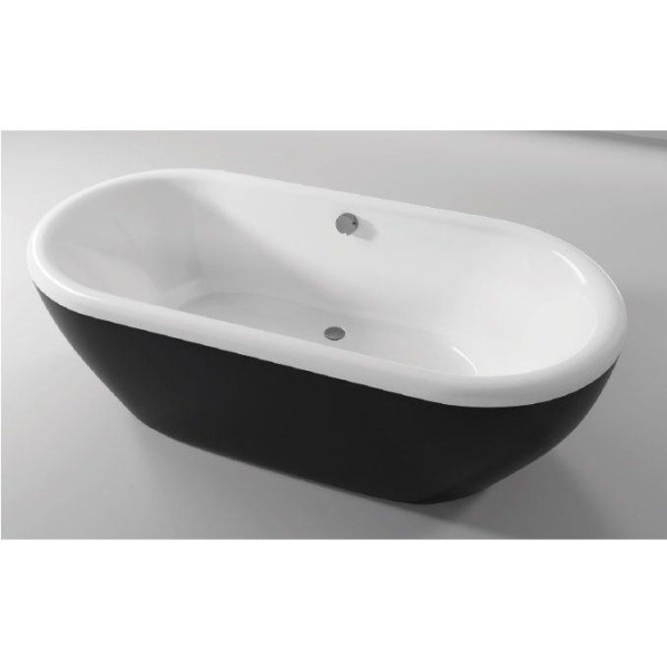 Акриловая ванна Riho Dua FS 180x86 Black and White BD0166500000000