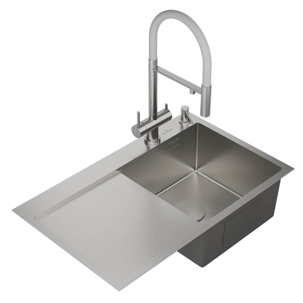 Кухонная мойка Roxen Vespa 78 правосторонняя