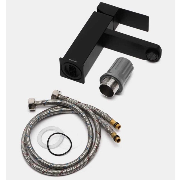 Смеситель для раковины Fmark FS8101H, черный