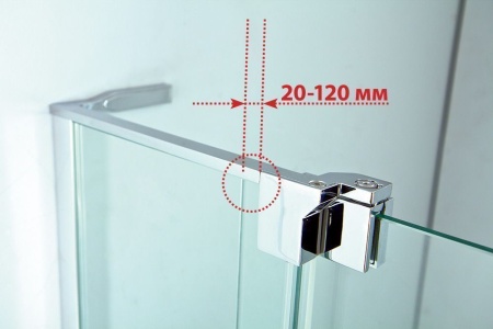 Душевой уголок CEZARES SLIDER-AH-1-100-80/90-C-Cr