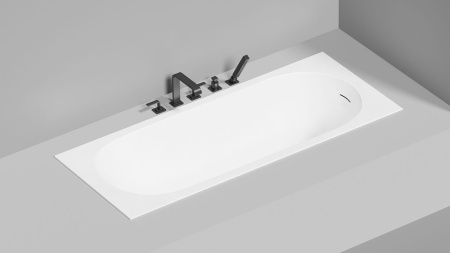 Ванна встраиваемая Salini ORNELLA KIT 160x70, S-Stone, матовый белый 102426M