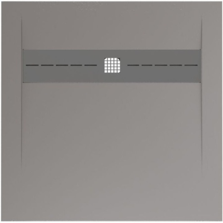 Душевой поддон Allen Brau Infinity 90x90 8.21001-PGM платина