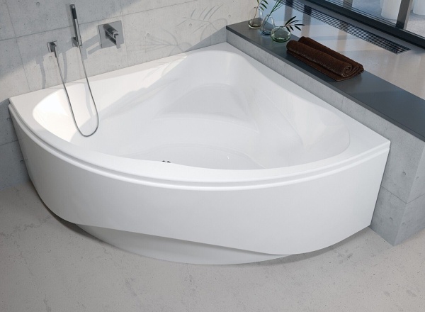 Акриловая ванна с усиленным каркасом и сифоном Riho Neo 150x150 BC3500500000000