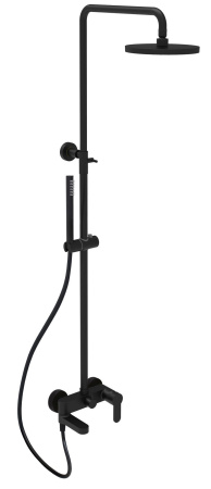 Душевая система Paffoni Blu ZCOL632NO черный матовый