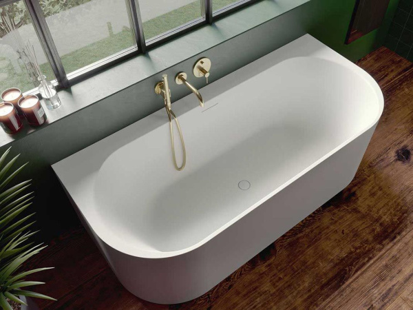 Ванна из искусственного мрамора Riho Essence Back-2-Wall 170х72 BS7200500000000