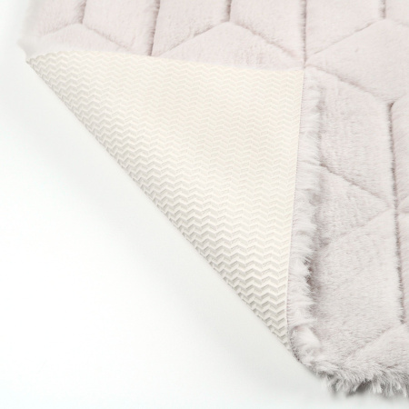 Коврик для ванной 1-ый Fixsen DIAMONT, FX-9050A, бежевый, 70х120 см