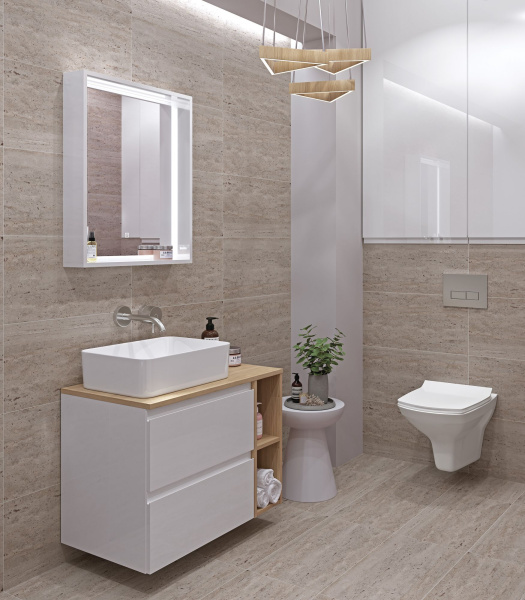 Столешница Cersanit MODUO 80 80x45 дуб, SB-BL-MOD80