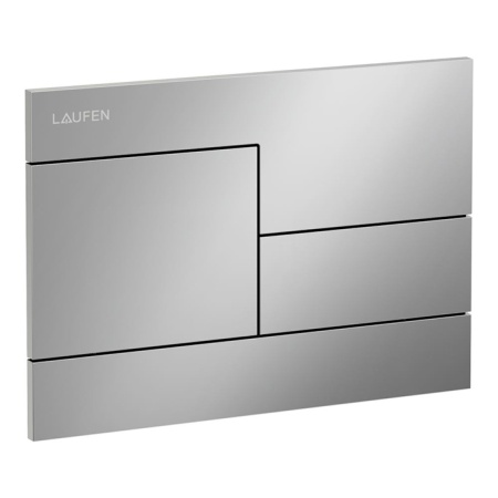 Laufen INEO SKYLINE Клавиша смыва, цвет: хром матовый 9.0011.8.007.000.1