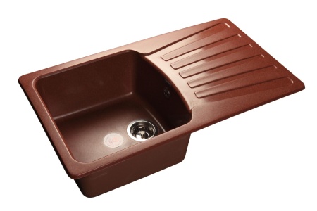 Кухонная мойка GranFest STANDART S-850L красный марс