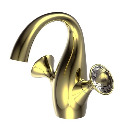 Смеситель для умывальника Bravat Swan F14287G-ENG