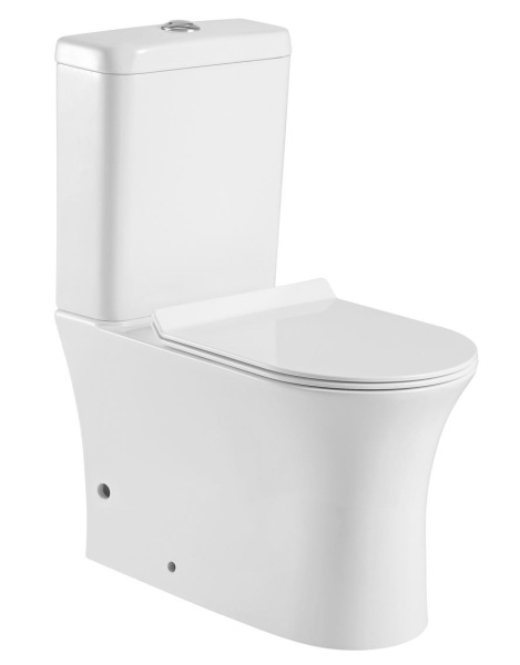 Чаша напольного унитаза Aquanet Rimless Roll-C CL-12249B