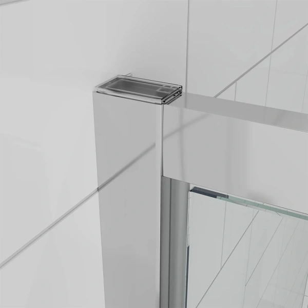 Душевая дверь Veconi Ottimo P30 CH, 900x1900, хром, стекло матовое