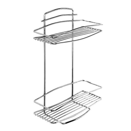 Полка двухъярусная прямая Milardo, проволока стальная 212W020M44