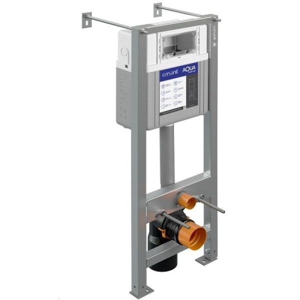 Инсталляция Cersanit AQUA PRIME P 50Z для унитаза пневматическая оцинкованная, 63476