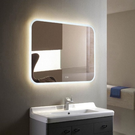 Зеркало Silver Mirrors Stiv 1000x800 ФР-00001937 со встроенным светильником, сенсорный выключатель, подогрев