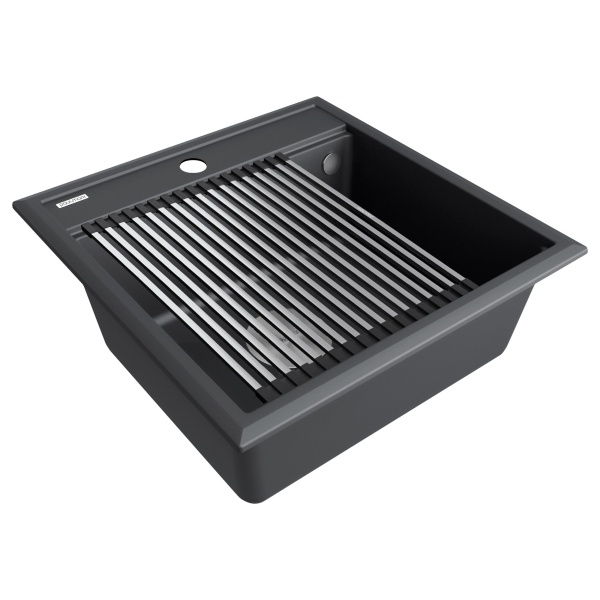 Мойка STEPIA 50, IT-GRANIT, PM115051-AN, антрацит, 500х510, Paulmark