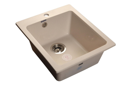 Кухонная мойка GranFest PRAKTIK P-505 белый