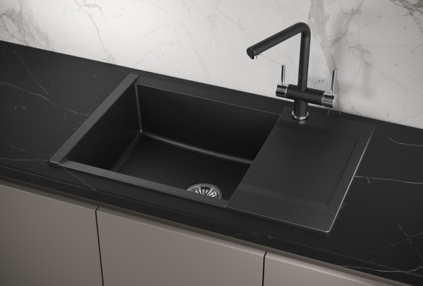 Мойка для кухни Granula Estetica 7807 шварц, 78х50 см, прямоугольная