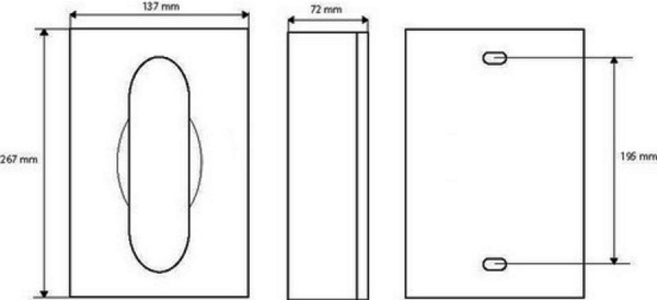 Диспенсер для бумажных салфеток Bemeta Hotel 101303001