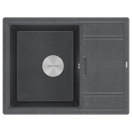 Мойка FLUGEN 50-650, IT-GRANIT, PM216550-DG, графит, 650х500 мм, Paulmark