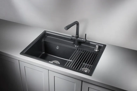 Кухонная мойка Granula KS-7302 черный
