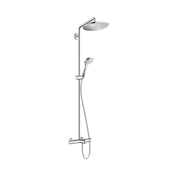 Hansgrohe Croma Select S Showerpipe 280 1jet Душевой набор с термостатом для ванны хром 26792000