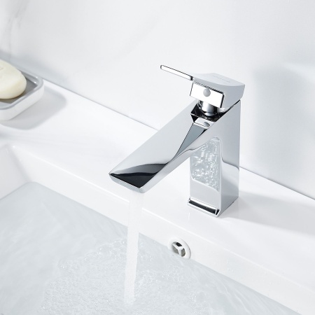 Смеситель для раковины Shevanik S4401, хром