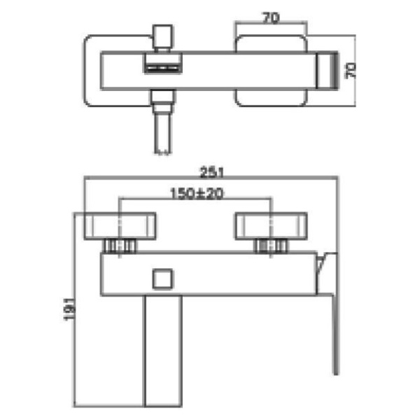 Смеситель для ванны Webert Pegaso PE850102010, золото