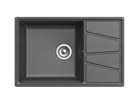 Кухонная мойка GranFest VERTEX V-780L графит