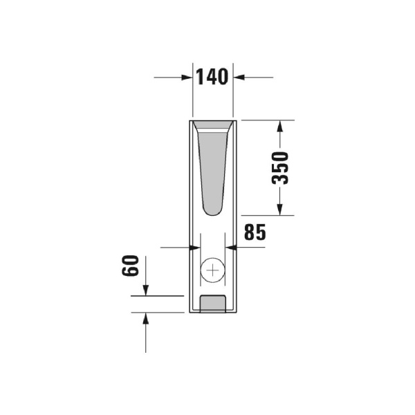 Пьедестал Duravit D-Code 08632700002