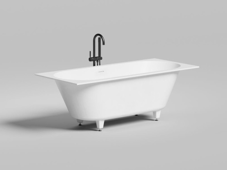 Ванна встраиваемая Salini ORNELLA AXIS 170x75 покраска по RAL полностью, S-Sense, глянцевый 103513GF