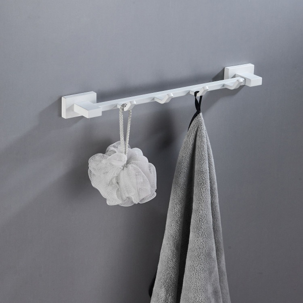 Планка с крючками Shevanik SG5641C, белый