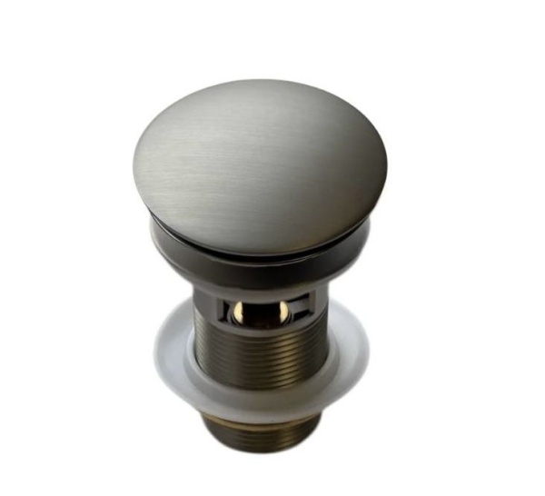 Донный клапан RoxenBath P02BN (nickel brush) c переливом