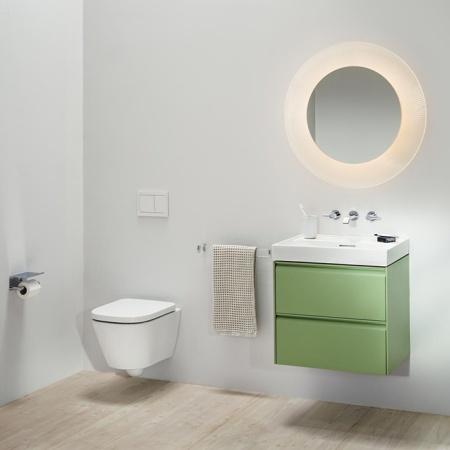 Laufen Meda Унитаз 49x36x35.5см., подвесной, безободковый, смыв Tornado, цвет: белый глянцевый 8.2011.3.000.000.1