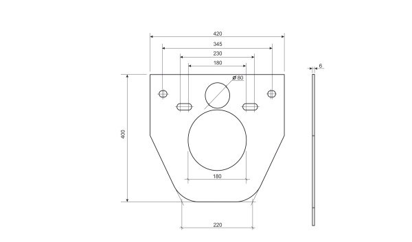 Шумоизоляционная панель Ceramicanova для инсталляции, CN1000