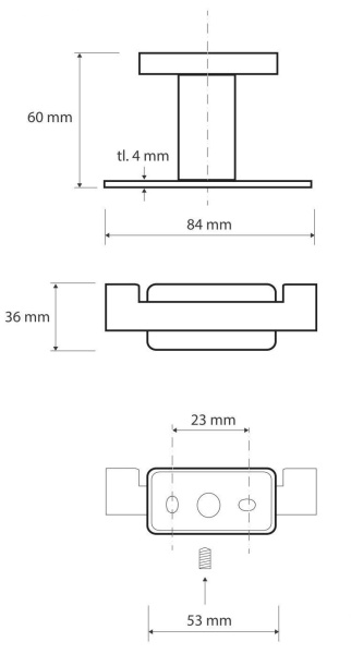 Крючок для полотенец Bemeta Niki 153106032